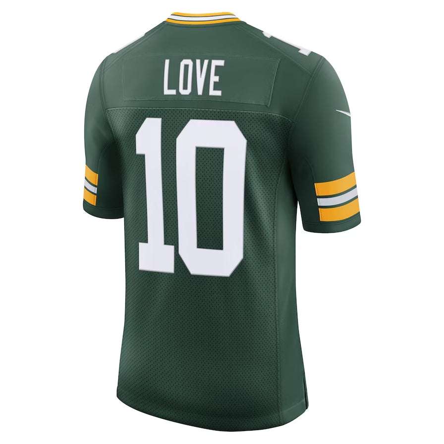 Custom #10 Green GB Football Shirt Top