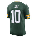 Custom #10 Green GB Football Shirt Top