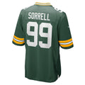 Custom #99 Green GB Football Shirt Top