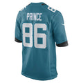 Custom #86 Teal JAX Football Shirt Top