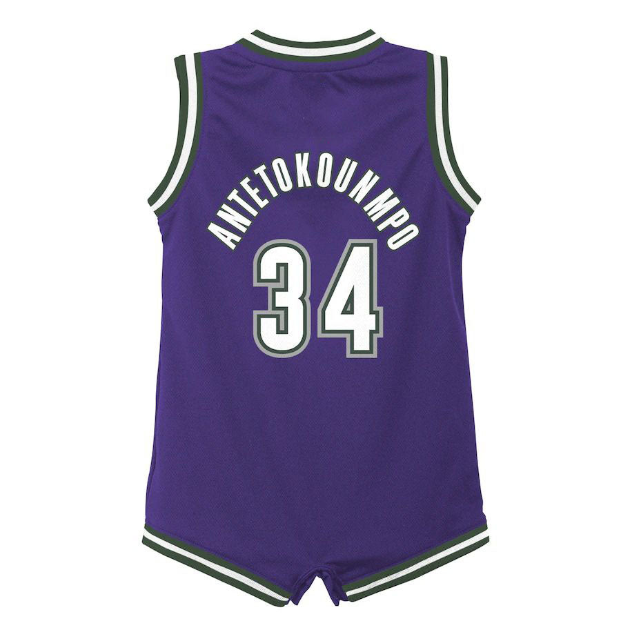 Custom #34 Purple 2022 MIL Basketball Shirt Top