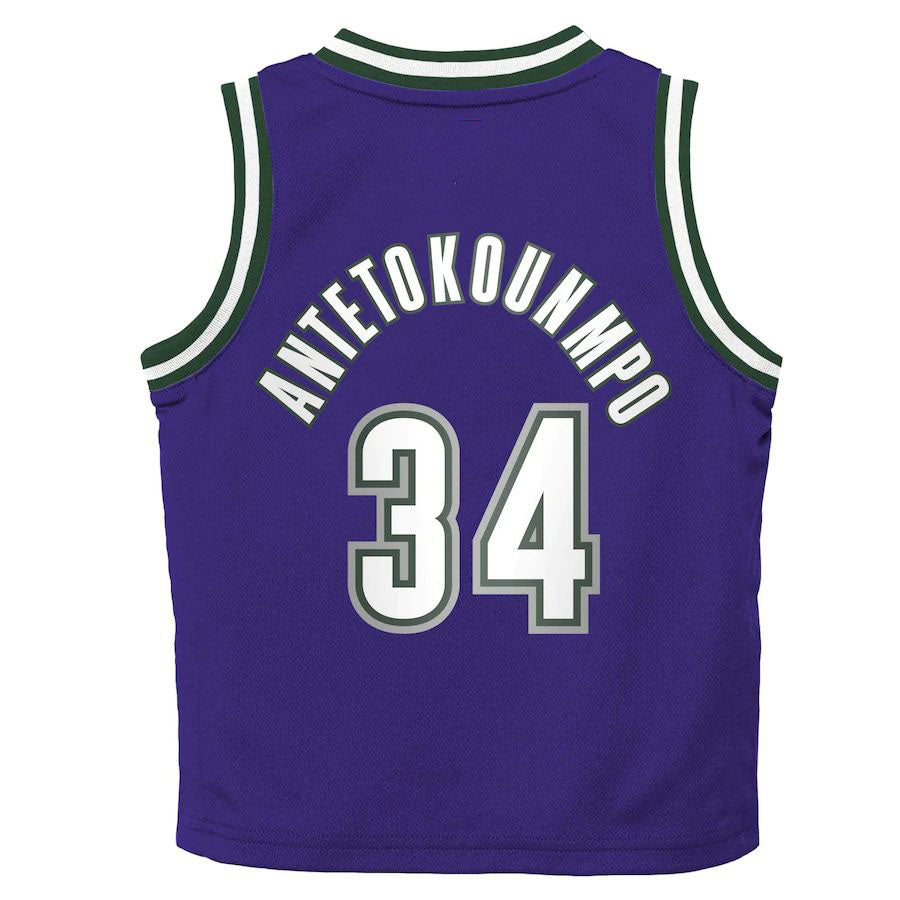 Custom #34 Purple 2022 MIL Basketball Shirt Top