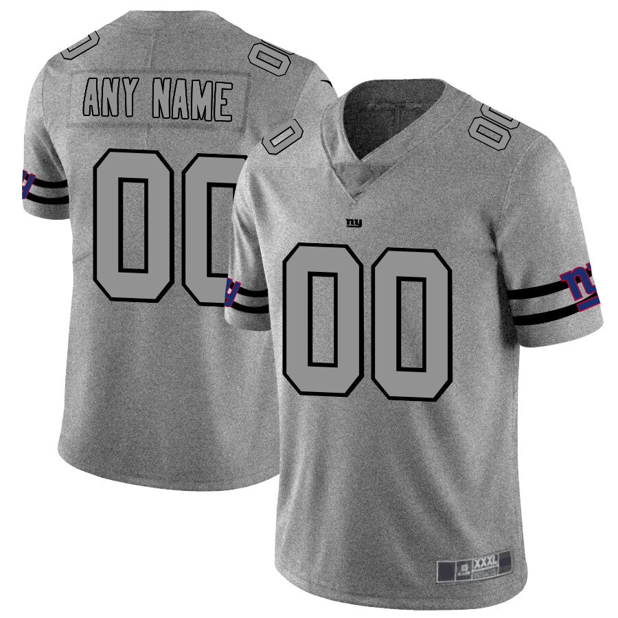Custom Gray 2019 Football Shirt Top