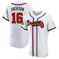 Custom #16 White 2022 ATL Baseball Shirt Top