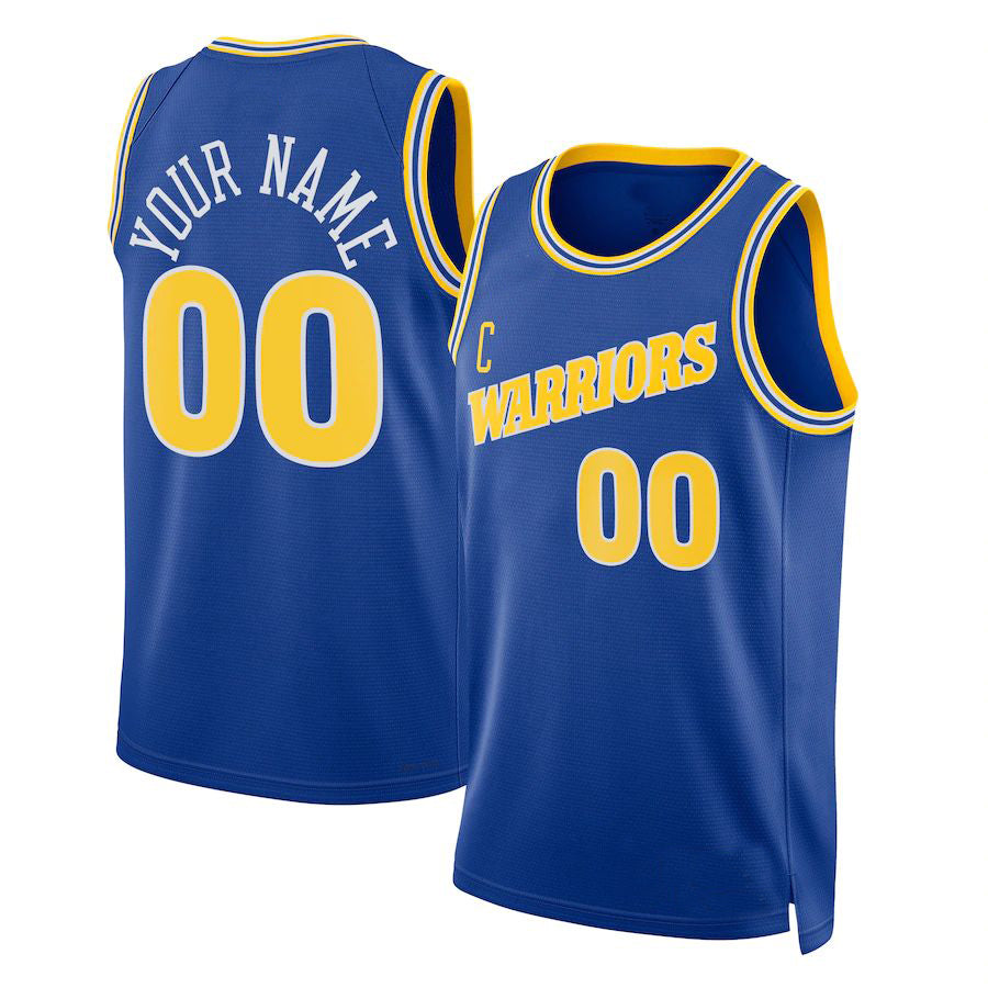 Custom #23 2022 GSW Basketball Shirt Top