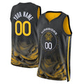 Custom #23 Black 2022 GSW Basketball Shirt Top
