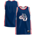 Custom Navy Basketball Shirt Top