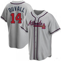 Custom #14 Gray ATL Baseball Shirt Top
