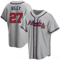 Custom #27 Gray ATL Baseball Shirt Top