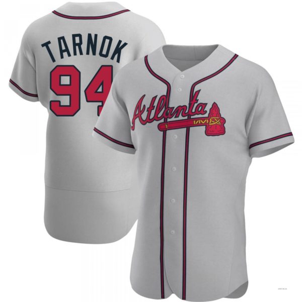 Custom #94 Gray ATL Baseball Shirt Top