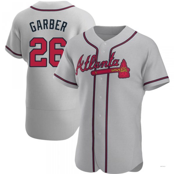 Custom #26 Gray ATL Baseball Shirt Top
