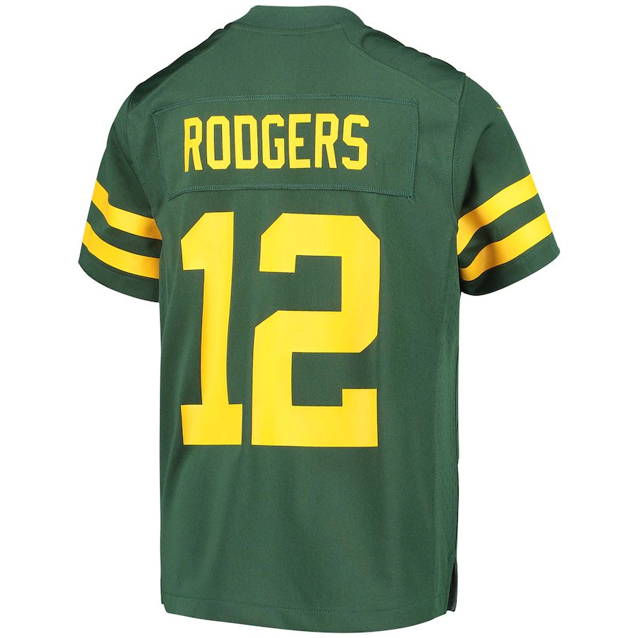 Custom #12 Green GB Football Shirt Top
