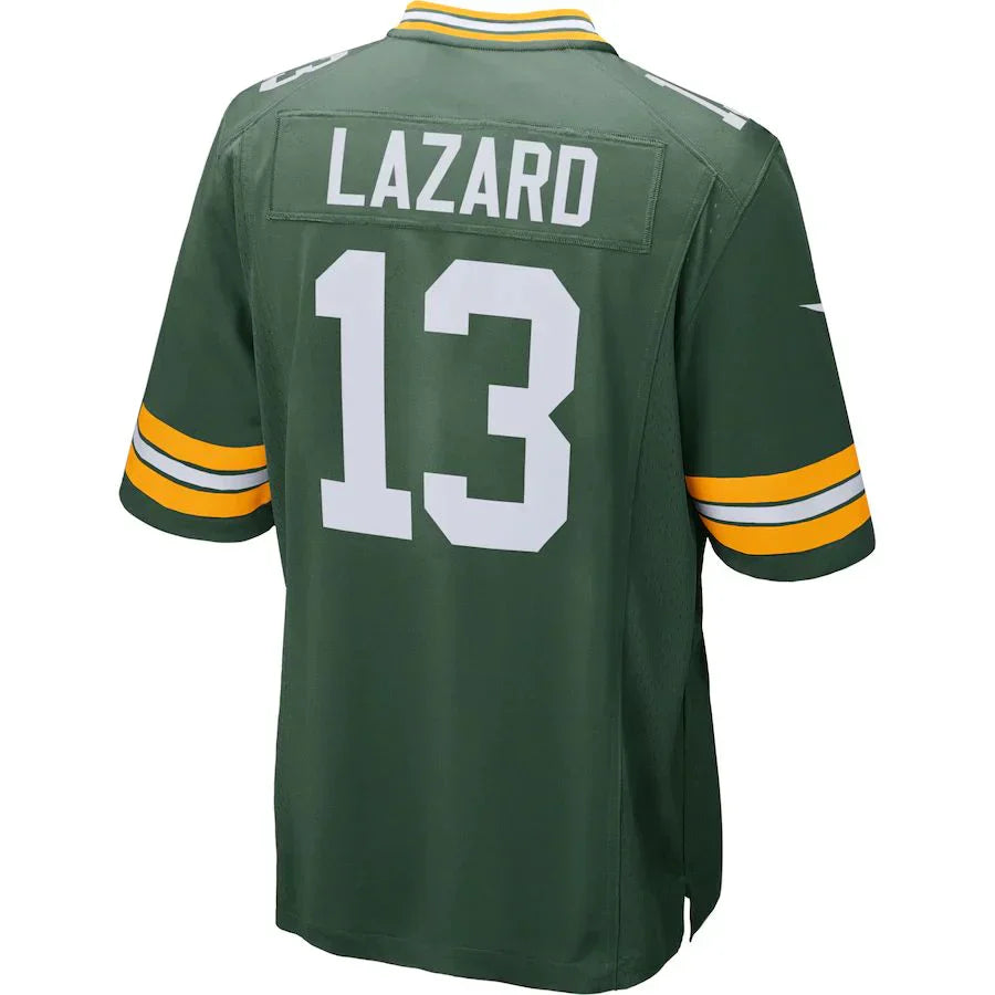 Custom #13 Green GB Football Shirt Top