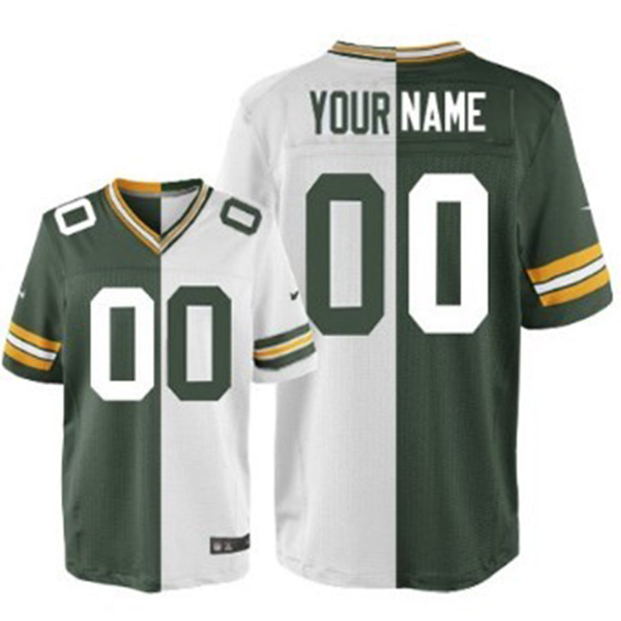 Custom White GB Football Shirt Top