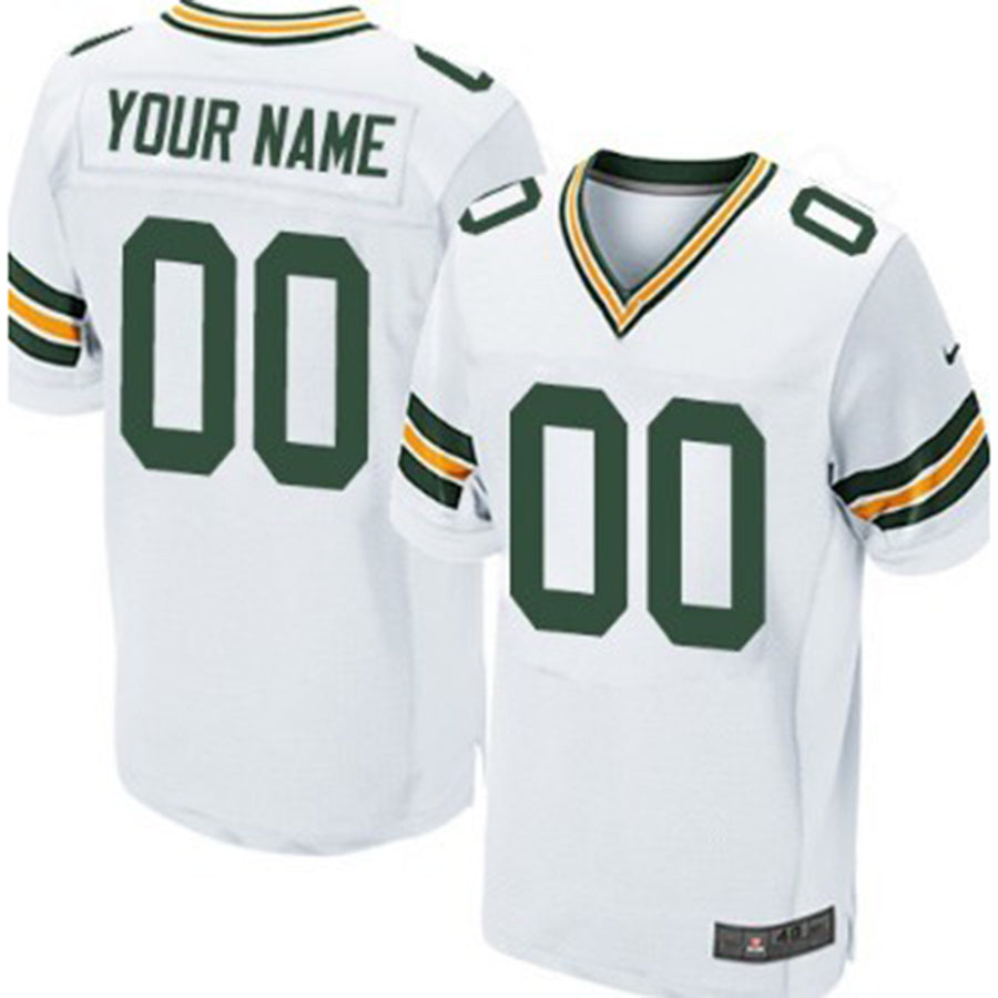 Custom White GB Football Shirt Top