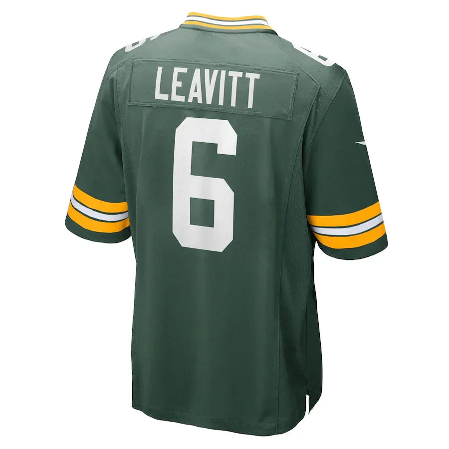Custom #6 Green GB Football Shirt Top