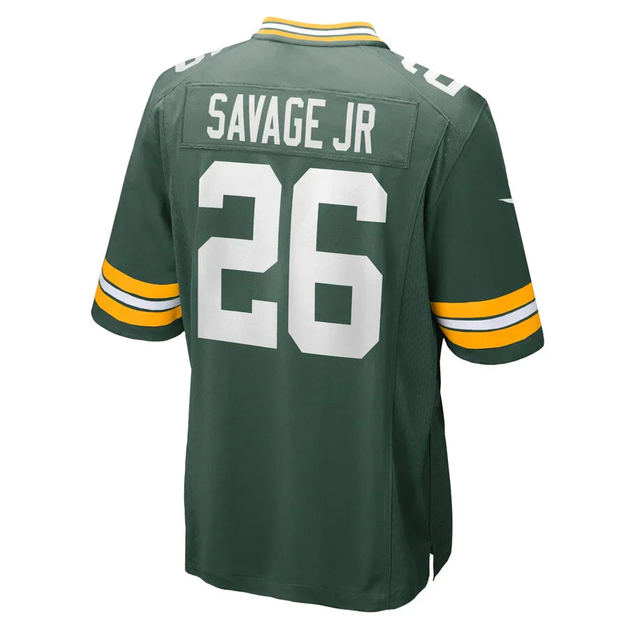 Custom #26 Green GB Football Shirt Top