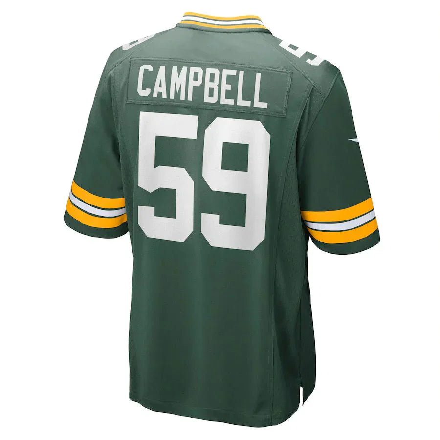 Custom #59 Green GB Football Shirt Top