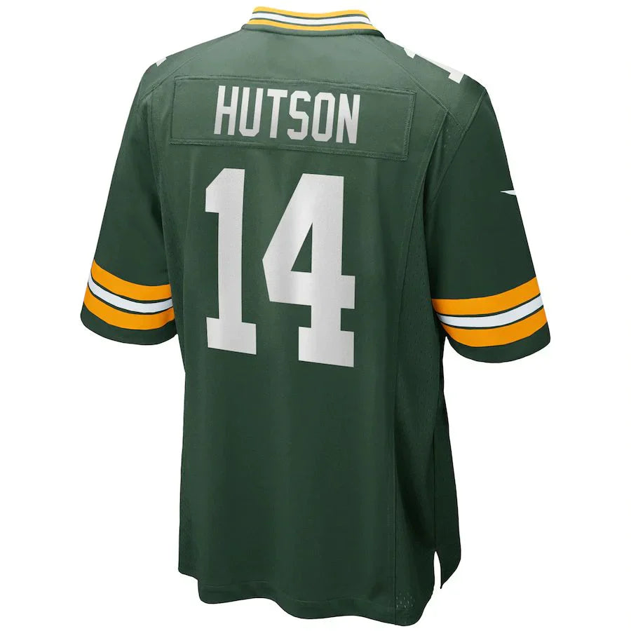 Custom #14 Green GB Football Shirt Top