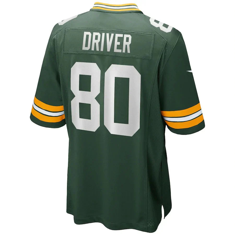 Custom #80 Green GB Football Shirt Top