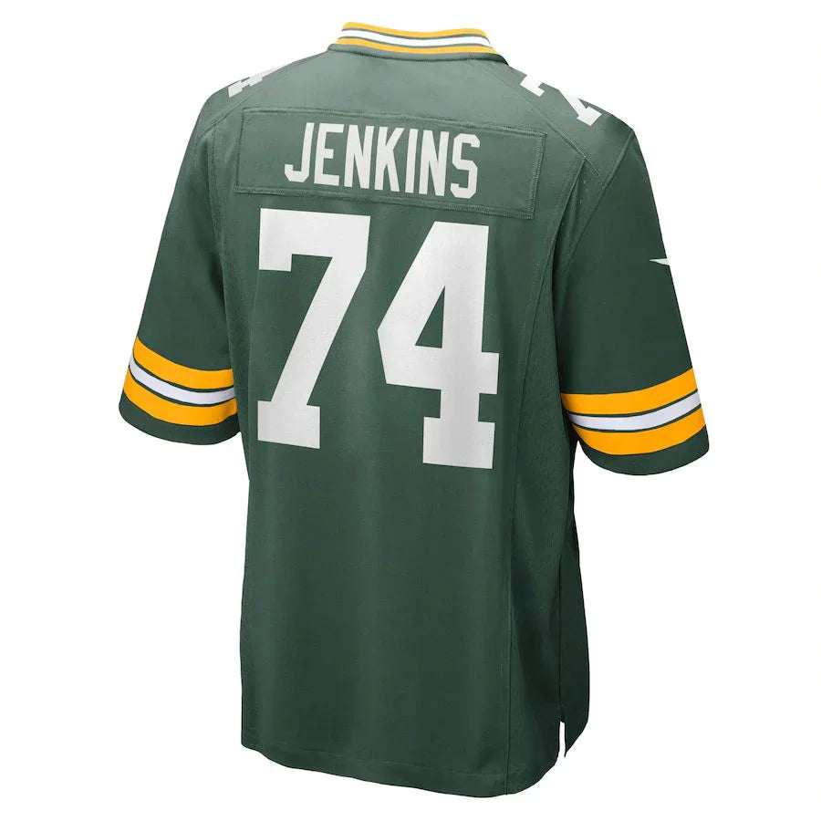 Custom #74 Green GB Football Shirt Top