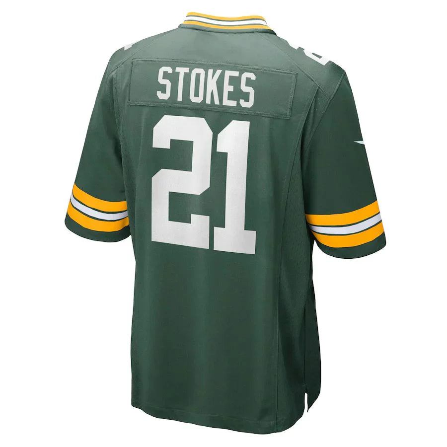 Custom #21 Green GB Football Shirt Top