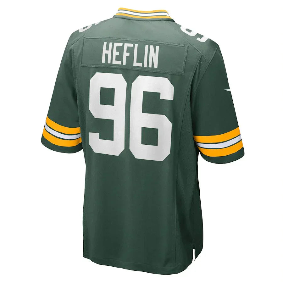 Custom #96 Green GB Football Shirt Top