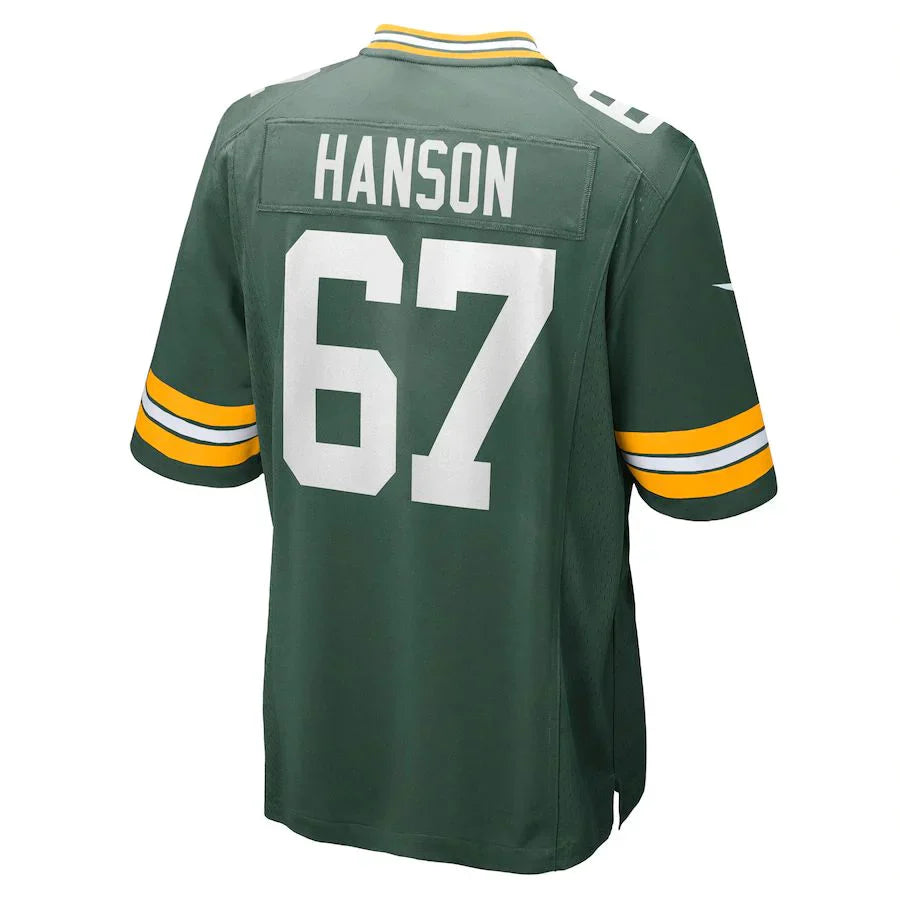 Custom #67 Green GB Football Shirt Top