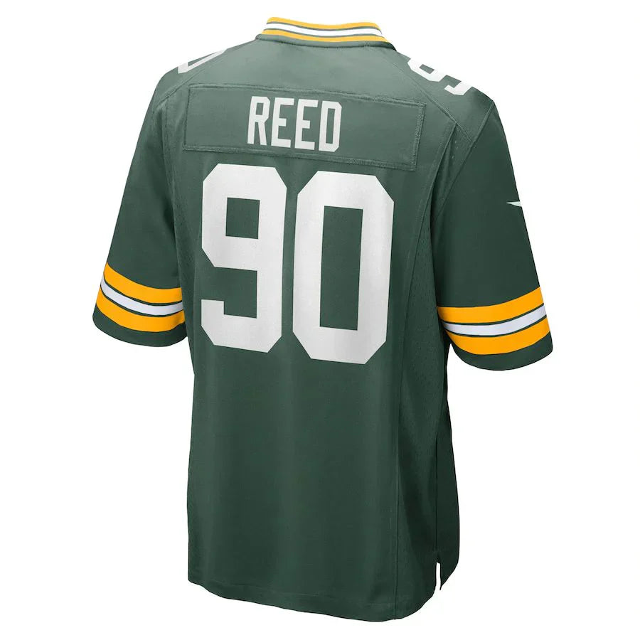 Custom #90 Green GB Football Shirt Top