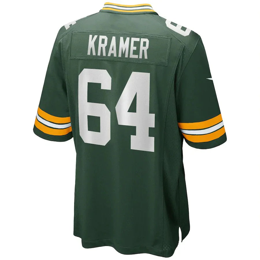 Custom #64 Green GB Football Shirt Top