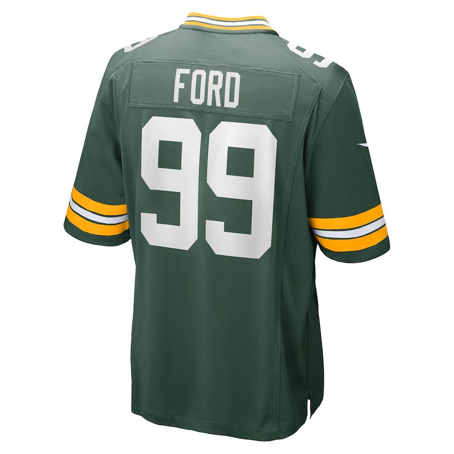 Custom #99 Green GB Football Shirt Top