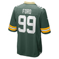 Custom #99 Green GB Football Shirt Top