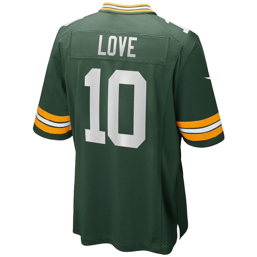 Custom #10 Green GB Football Shirt Top