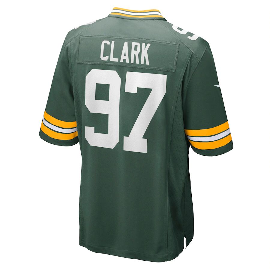 Custom #97 Green GB Football Shirt Top