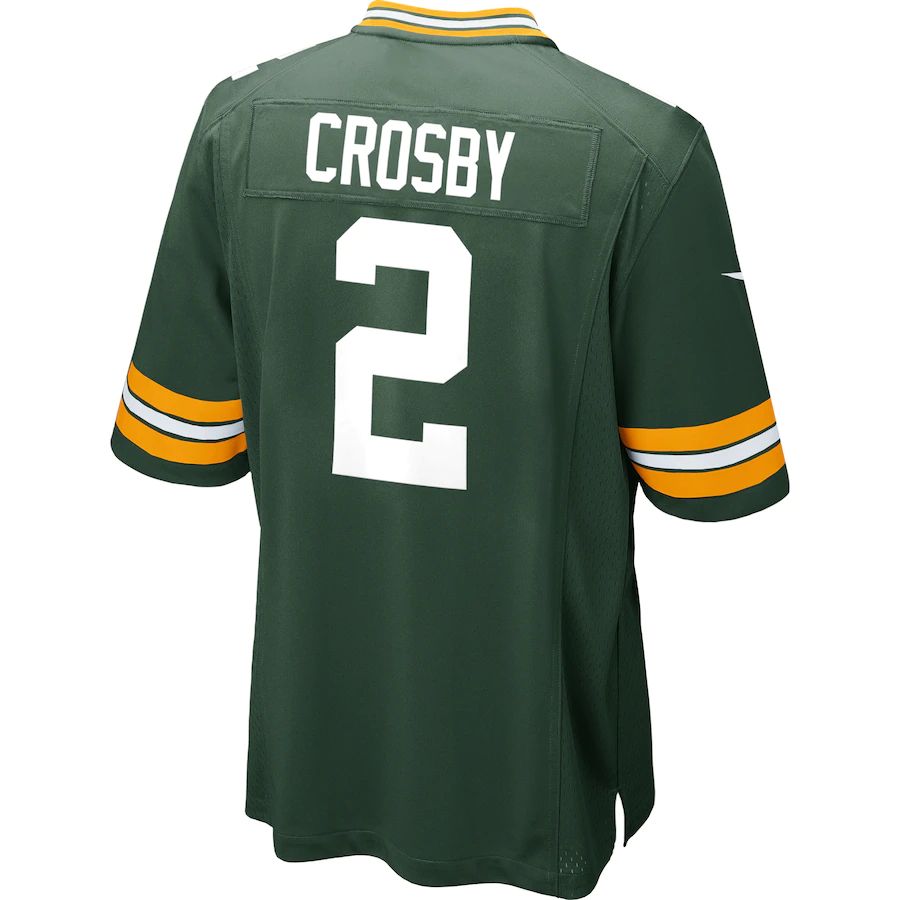 Custom #2 Green GB Football Shirt Top