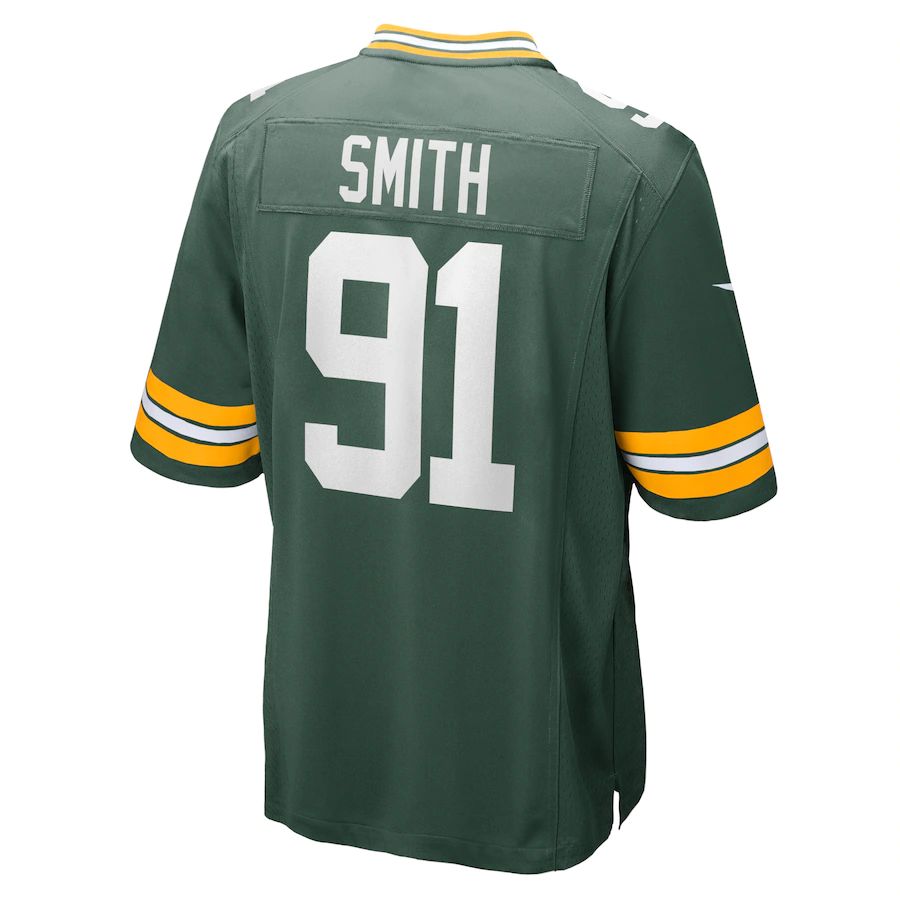 Custom #91 Green GB Football Shirt Top