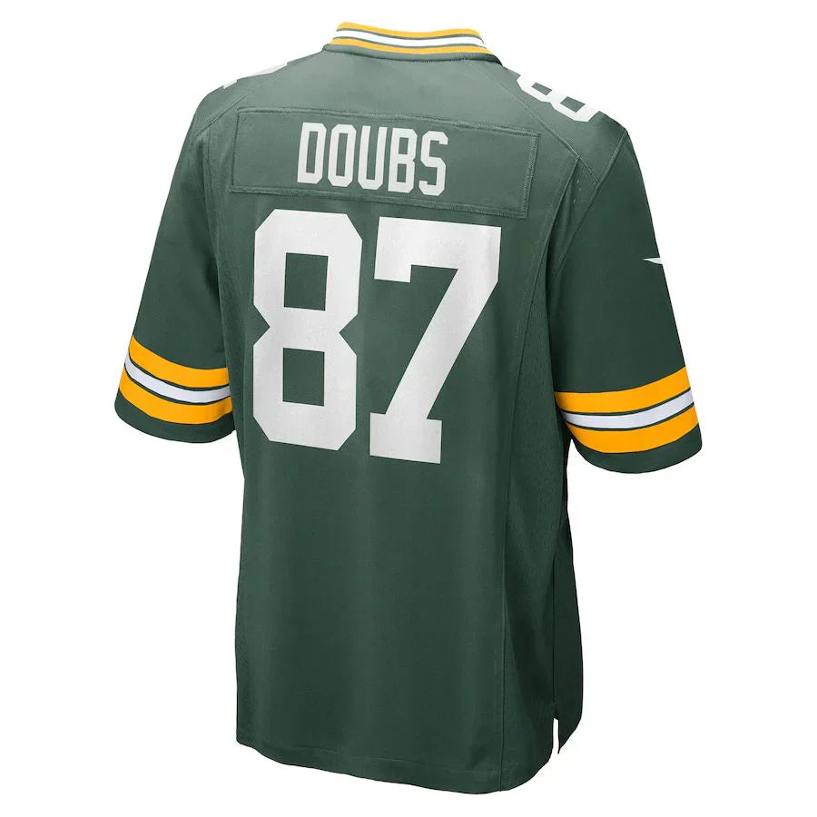 Custom #87 Green GB Football Shirt Top