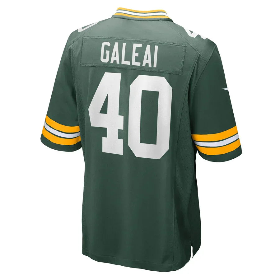 Custom #40 Green GB Football Shirt Top