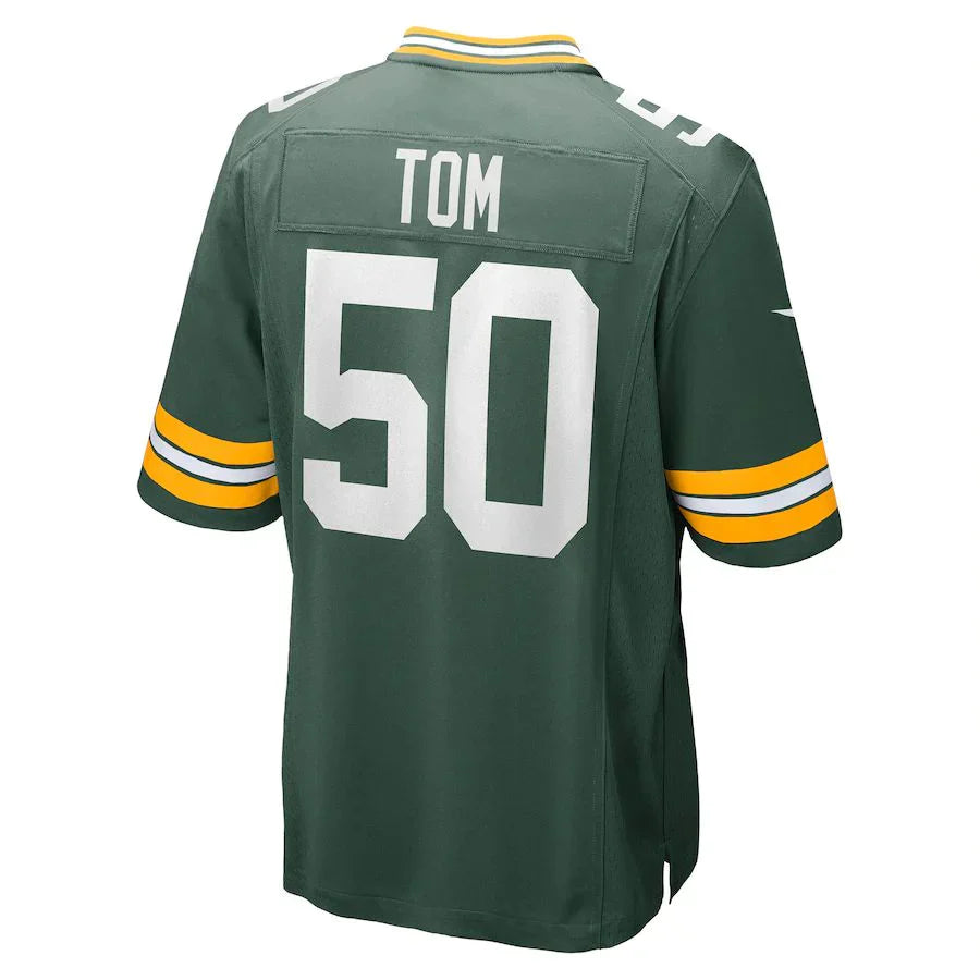 Custom #50 Green GB Football Shirt Top