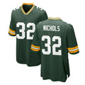 Custom #32 Green GB Football Shirt Top