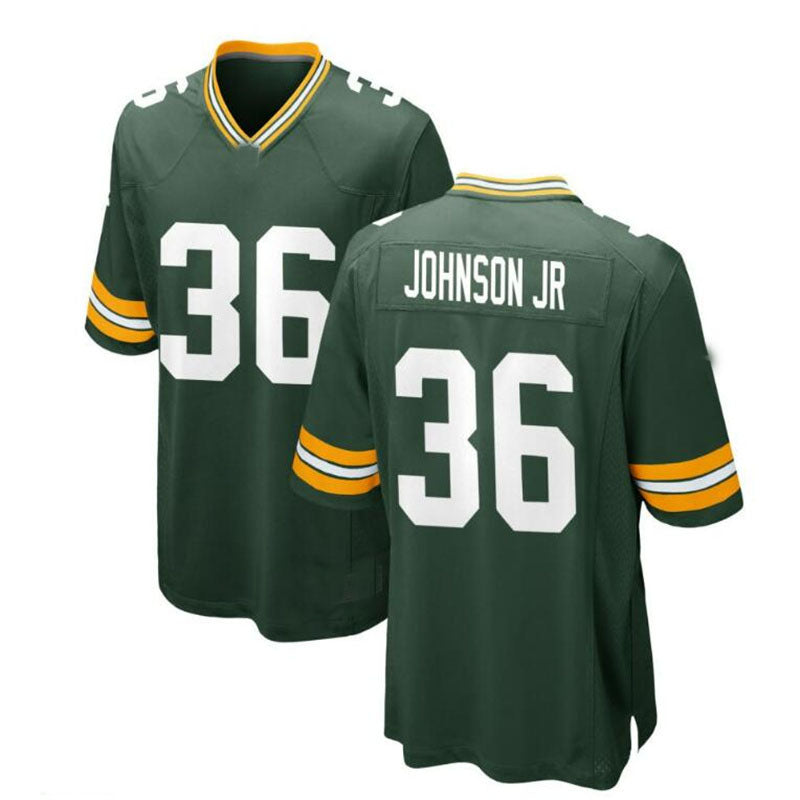 Custom #36 Green GB Football Shirt Top