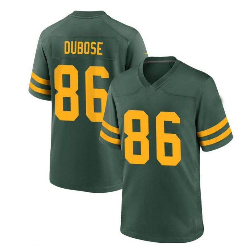 Custom #86 Green GB Football Shirt Top