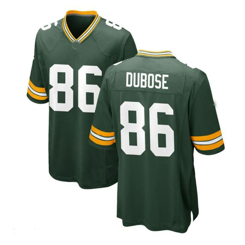 Custom #86 Green GB Football Shirt Top