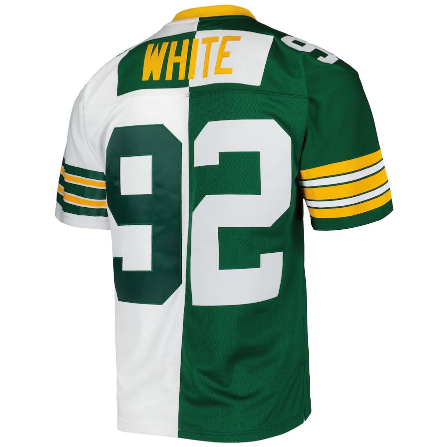 Custom #92 White 1996 GB Football Shirt Top