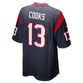Custom #13 Navy HOU Football Shirt Top