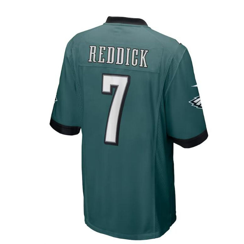 Custom #7 Midnight Green Super Bowl PHI Football Shirt Top