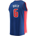 Custom #6 Blue 2021 DET Basketball Shirt Top