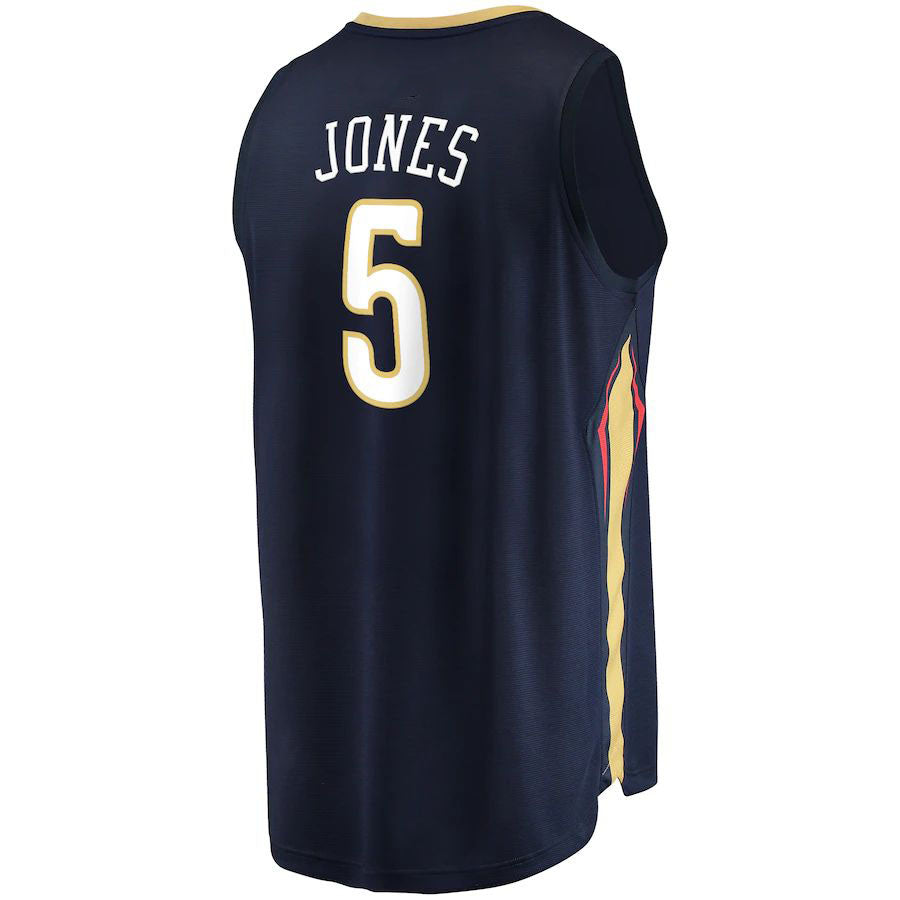 Custom #5 Navy 2022 NOP Basketball Shirt Top