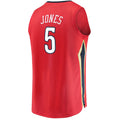 Custom #5 Red 2022 NOP Basketball Shirt Top