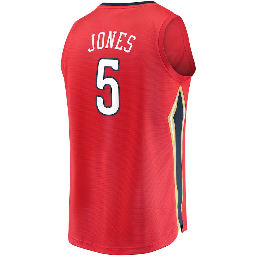 Custom #5 Red 2022 NOP Basketball Shirt Top